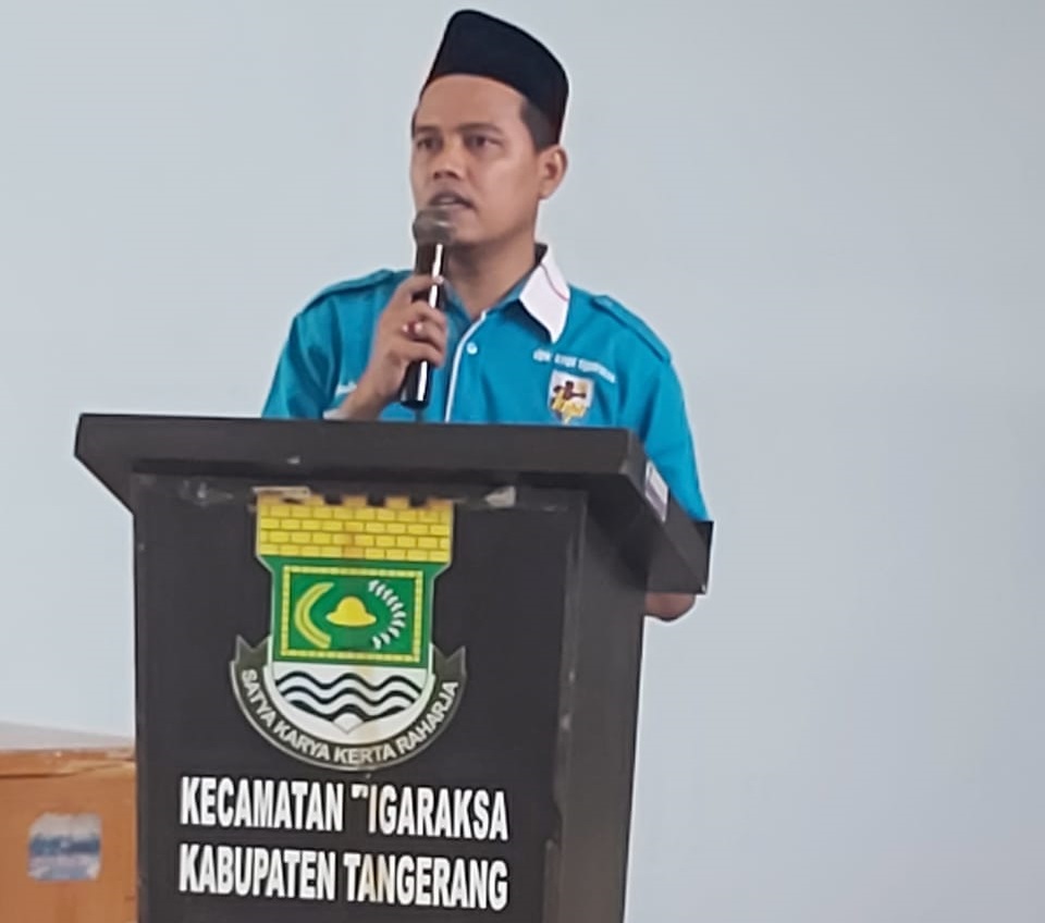 Badrus Salam terpilih sebagai Ketua Dewan Pengurus Kecamatan Komite Nasional Pemuda Indonesia (DPK KNPI) Kecamatan Tigaraksa periode 2021-2024,(Dok Snl))